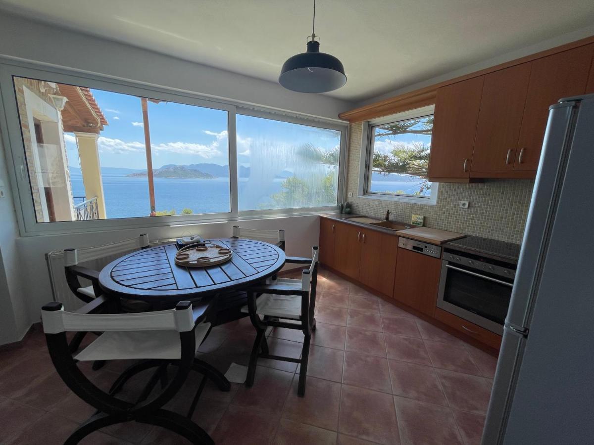 Amazing View Family House! Villa Kapotidhes Bagian luar foto